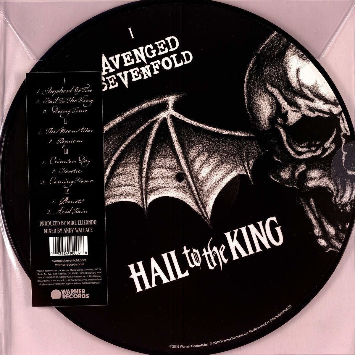 Vinyl Record Avenged Sevenfold - Hail To The King (Picture Vinyl) (LP)