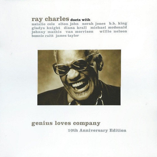 Disque vinyle Ray Charles - Genius Loves Company - 10Th Anniversary Editions (LP)