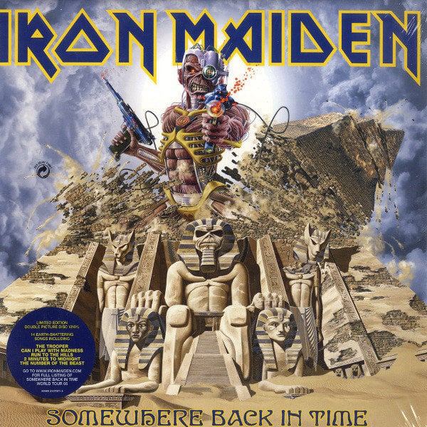 Schallplatte Iron Maiden - Somewhere Back In Time: The Best Of 1980 (LP)