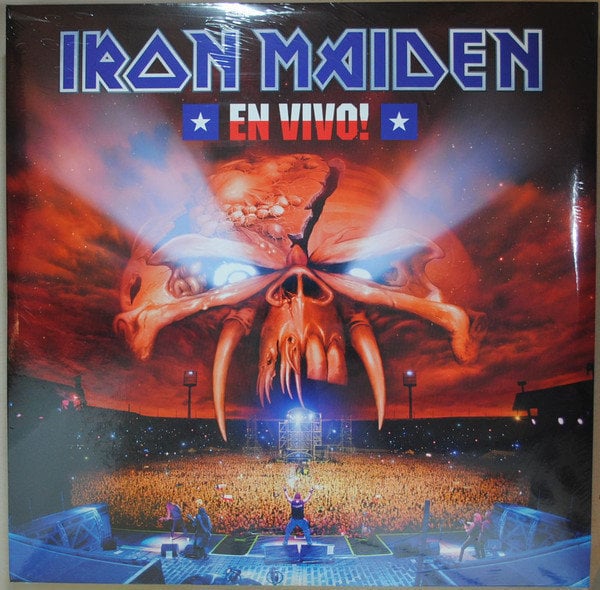 Disque vinyle Iron Maiden - En Vivo (3 LP)
