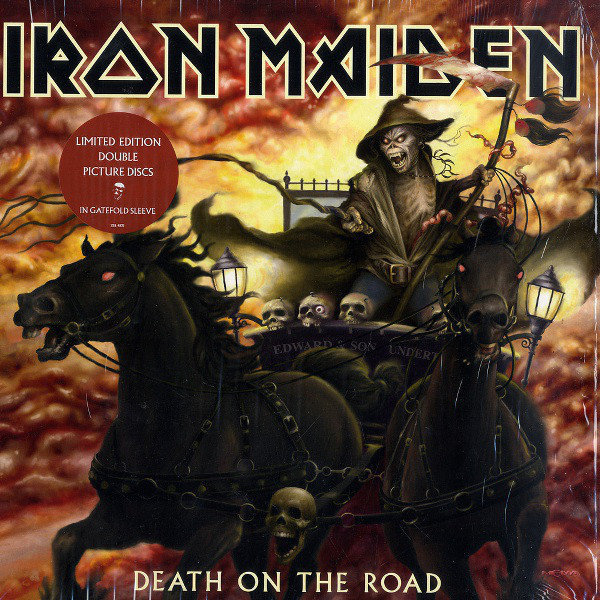 Vinyl Record Iron Maiden - Death On The Road (Live) (LP)