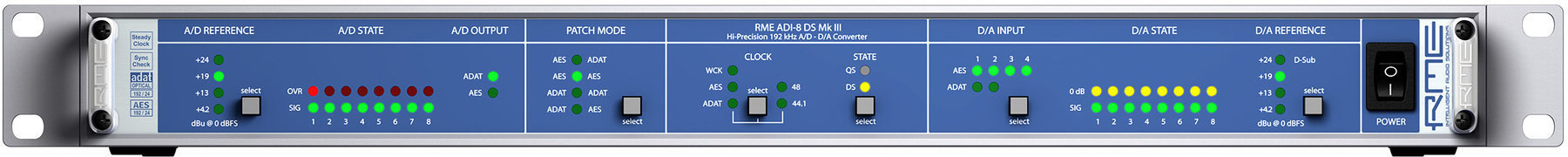 Convertisseur audio numérique RME RME ADI-8 DS MKIII