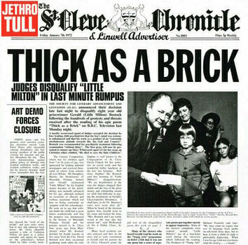 Disc de vinil Jethro Tull - Thick As A Brick (LP) - 1