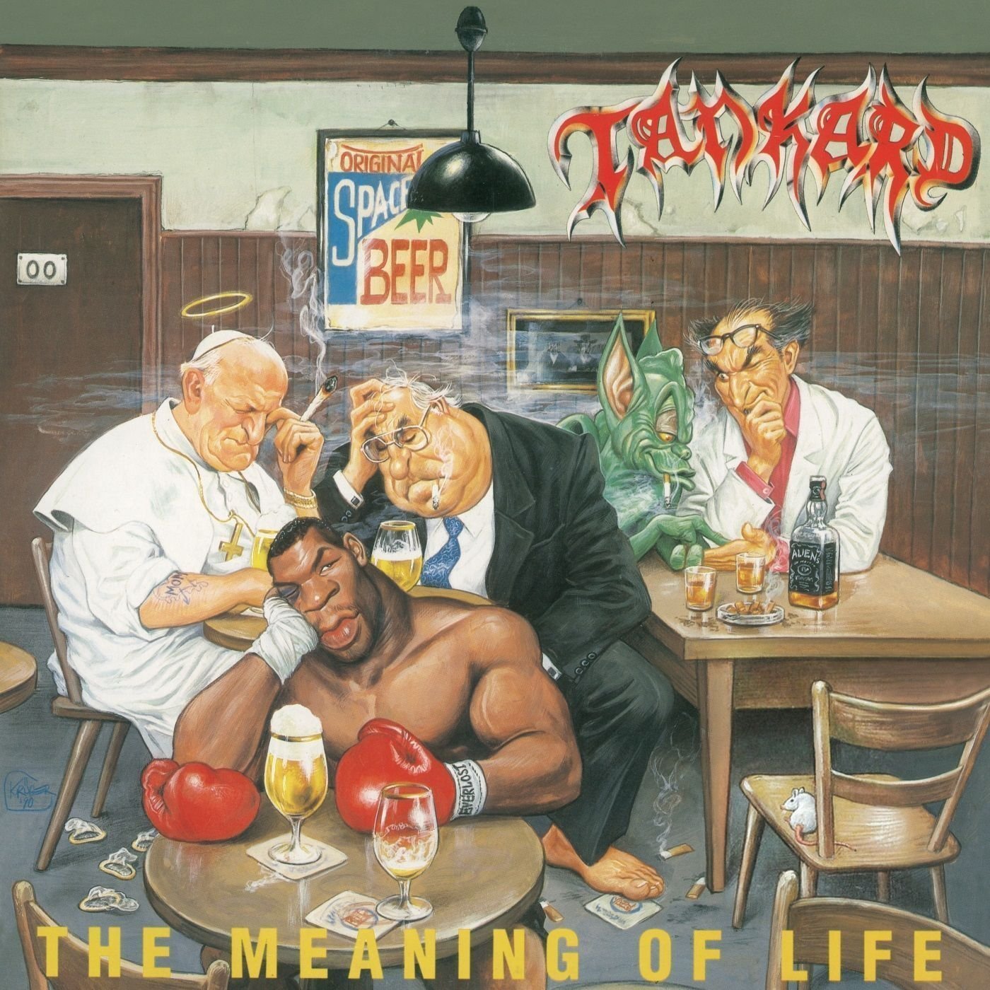 Vinyl Record Tankard - The Meaning Of Life (LP)