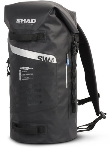 Photos - Motorcycle Luggage SHAD Waterproof Backpack SW38 Black X0SW38 