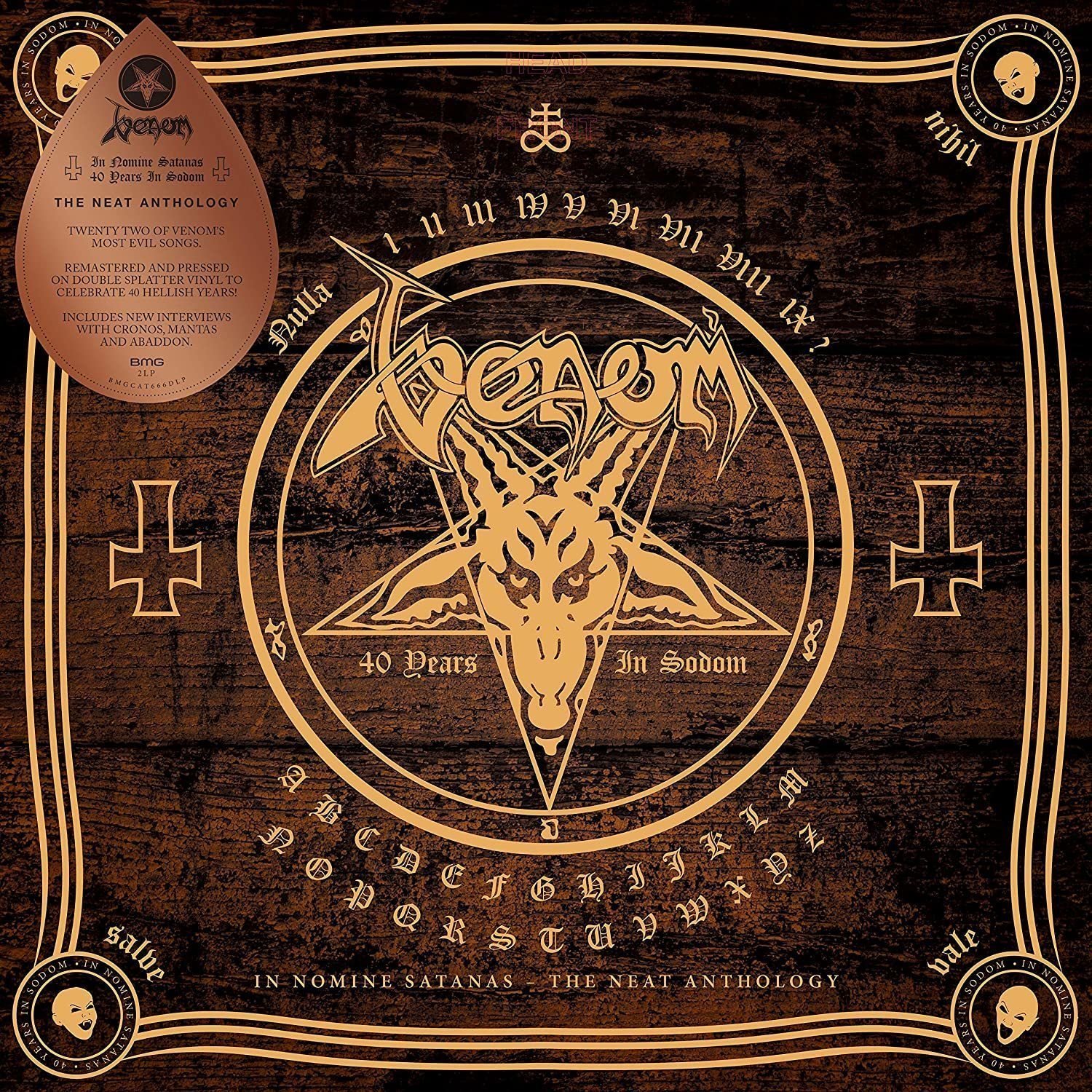 Disco de vinilo Venom - In Nomine Satanas (LP)