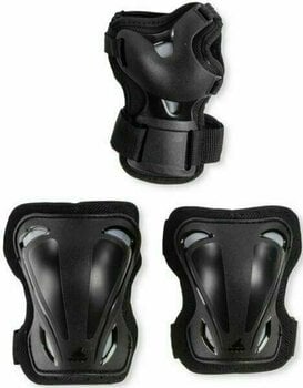 Ochraniacze na rowery / Inline Rollerblade Skate Gear 3 Pack Black M - 1