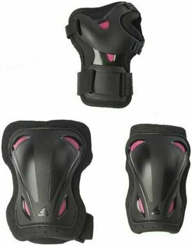 Inline- och cykelskydd Rollerblade Skate Gear W 3 Black/Raspberry S - 1