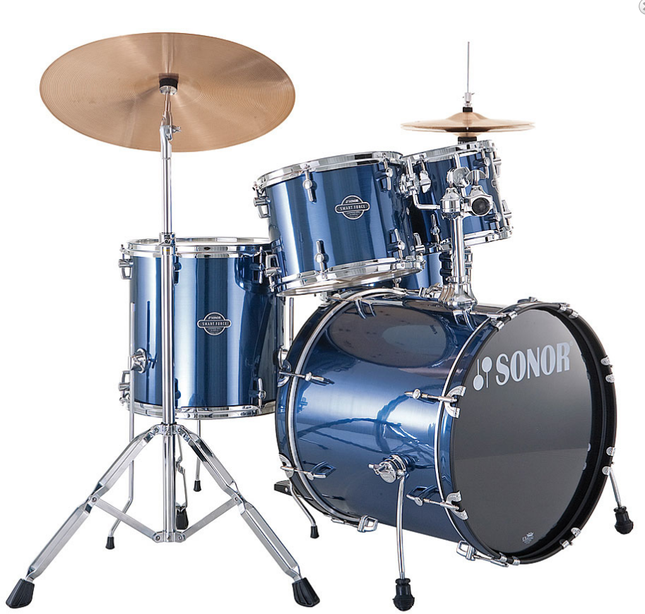 Ακουστικό Ντραμς Σετ Sonor Smart Force Xtend Combo Set Brushed Blue