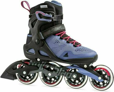 Patine în linie Rollerblade Macroblade 90 W Smoky Purple/Hot Pink 265 - 1