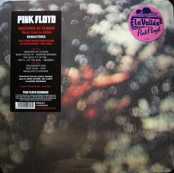 Hanglemez Pink Floyd - Obscured By Clouds (2011 Remastered) (LP)