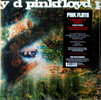 Vinyl Record Pink Floyd - A Saucerful Of Secrets - 2011 Remastered (LP) - 1