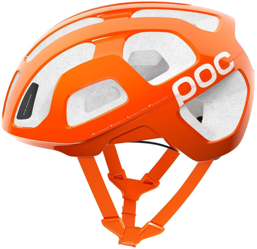 Capacete de bicicleta POC Octal Zink Orange AVIP 50-56 cm Capacete de bicicleta