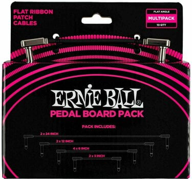 Adapter/Patch Cable Ernie Ball P06224 Black 15 cm-30 cm-60 cm-7,5 cm Angled - Angled - 1