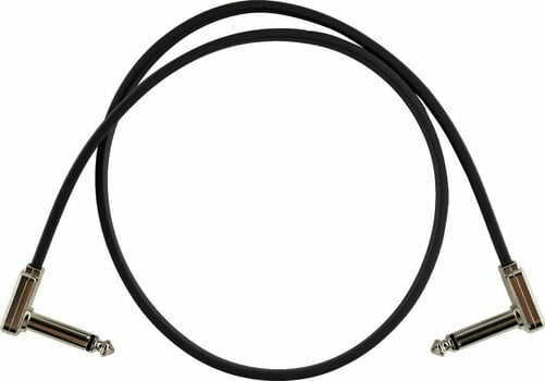 Câble de patch Ernie Ball P06228 Noir 60 cm Angle - Angle - 1