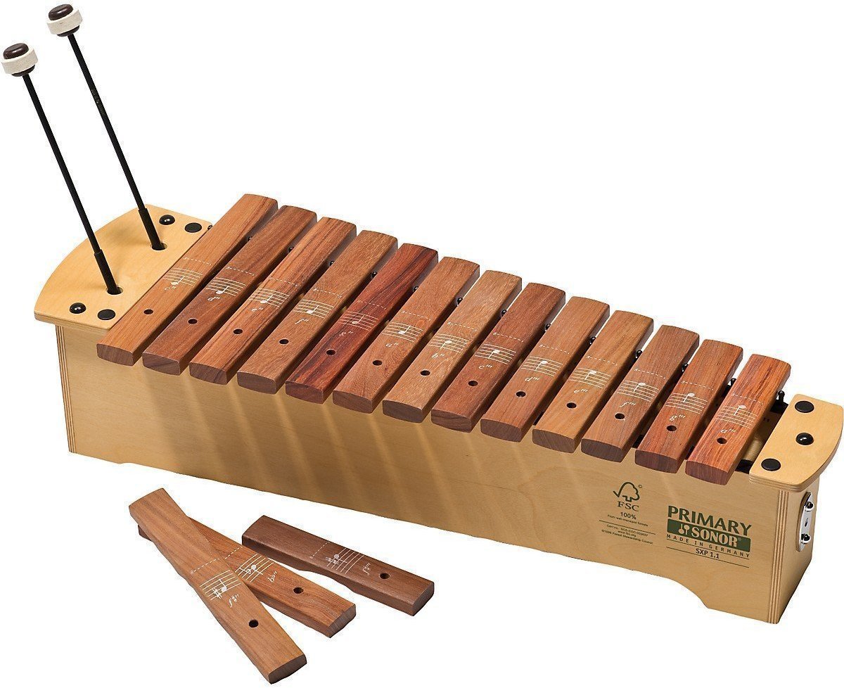 Xylofon / Metallofon / Carillon Sonor SXP 1.1 Soprano Xylophone Primary German Model