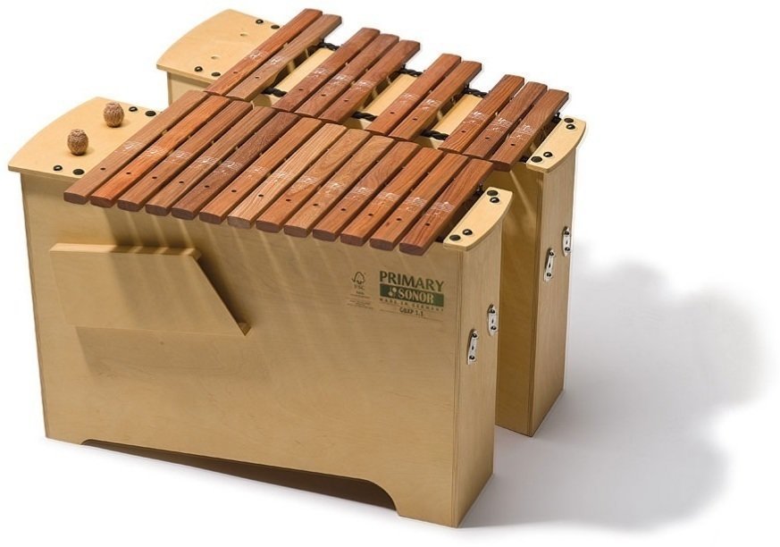 Xilofon / Metallofon / Carillon Sonor GBXP 3.1 Deep Bass Xylophone Primary German Model