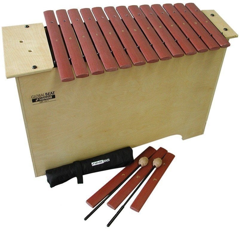 Xilofono / Metallofono / Carillon Sonor GBX CB F Deep Bass Xylophone Global Beat German Model