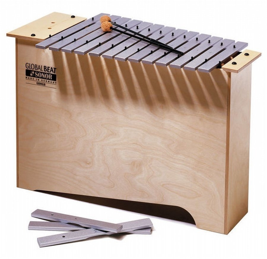 Ksylofoni / Metallofoni / Carillon Sonor MGB GB Deep Bass Metalophone Global Beat German Model