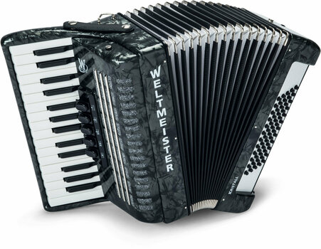Piano accordion
 Weltmeister Kristall 30/60/III/5 Grey Piano accordion
 - 1