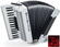 Weltmeister Achat 80 34/80/III/5/3 Red Piano accordion
