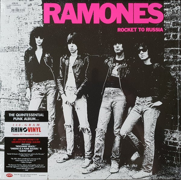Vinyl Record Ramones - Rocket To Russia (Remastered) (LP)