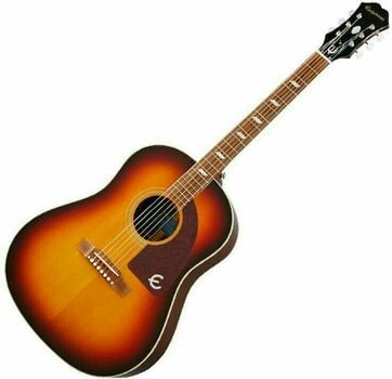 Електро-акустична китара Дреднаут Epiphone Masterbilt Texan Faded Cherry - 1