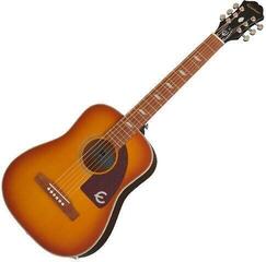 Електро-акустична китара Дреднаут Epiphone Lil' Tex Faded Cherry Sunburst Електро-акустична китара Дреднаут