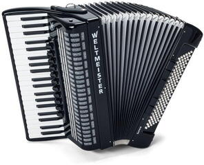 Piano accordion Weltmeister Saphir 41/120/IV/11/5 Piano accordion Black