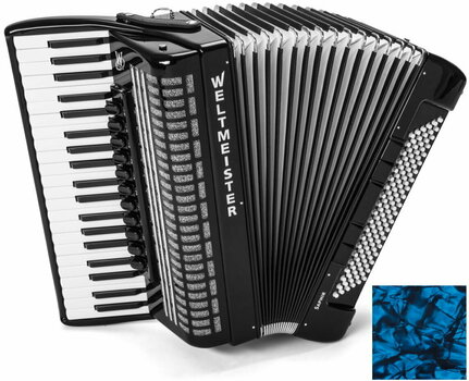 Piano accordion
 Weltmeister Saphir 41/120/IV/11/5 Blue Piano accordion
 - 1