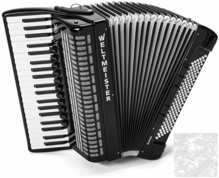 Piano accordion
 Weltmeister Saphir 41/120/IV/11/5 White Piano accordion
 - 1
