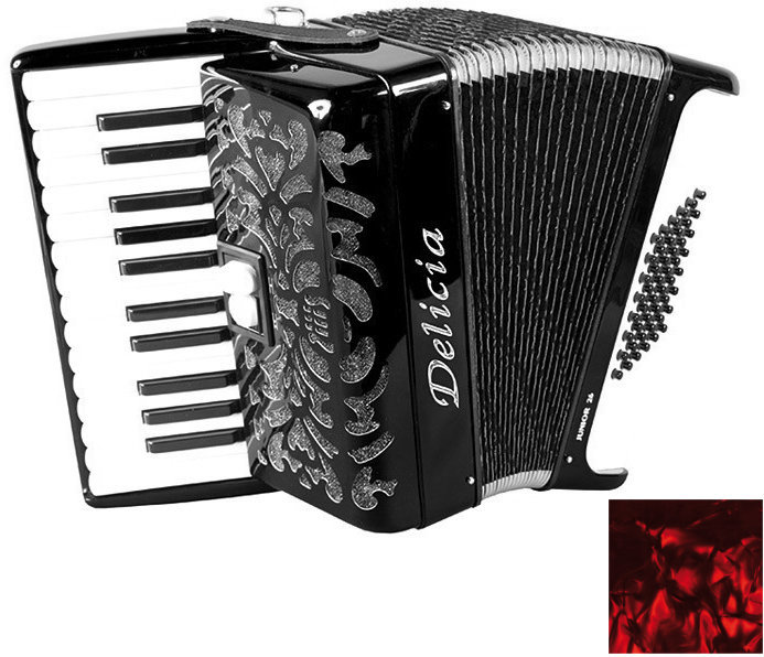 Piano accordion
 Delicia Junior 26 Red