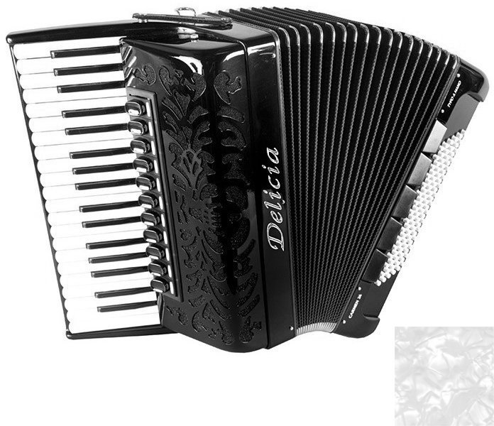 Piano accordion
 Delicia Carmen 24 White