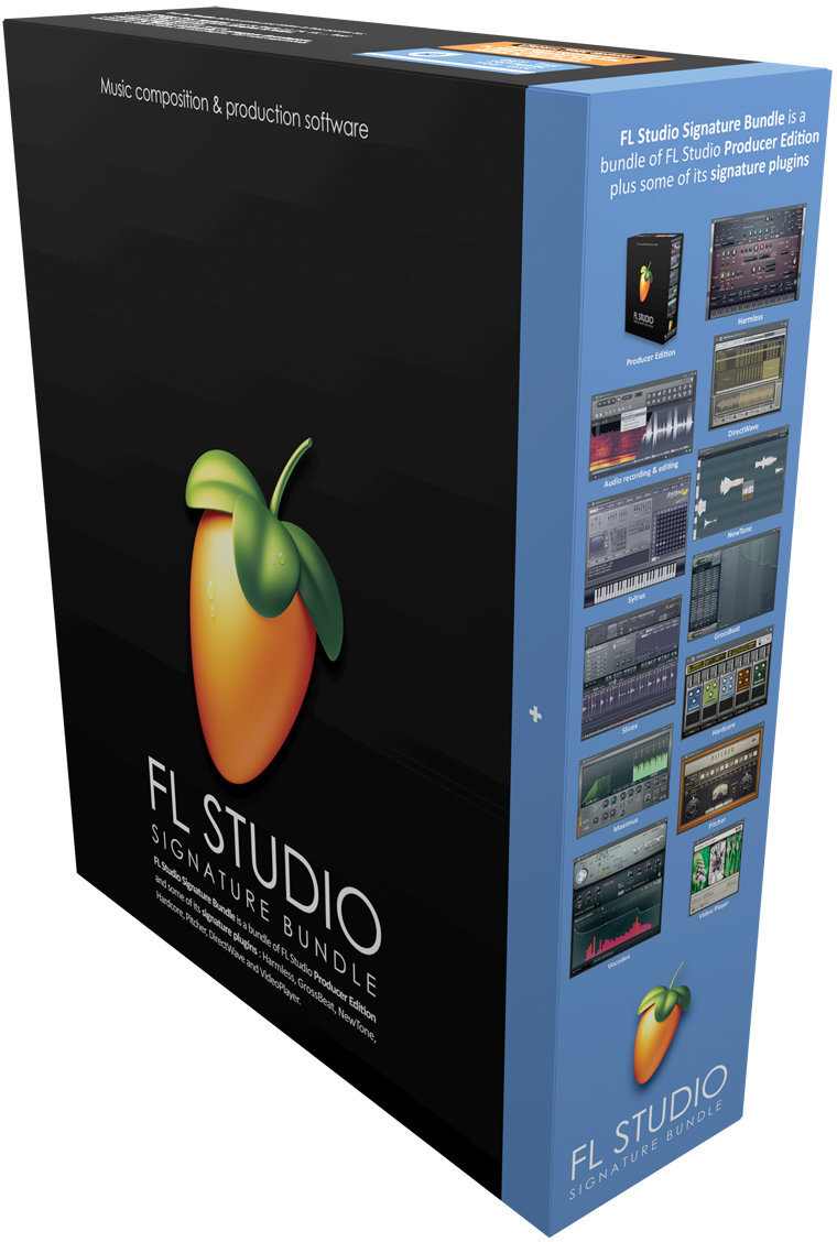 Nahrávací studiový software DAW Image Line FL Studio 12 Signature Bundle