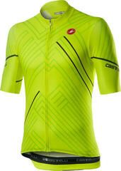 Castelli Passo Mens Jersey Yellow Fluo