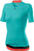 Odzież kolarska / koszulka Castelli Anima 3 Golf Light Torquoise/Brilliant Pink S