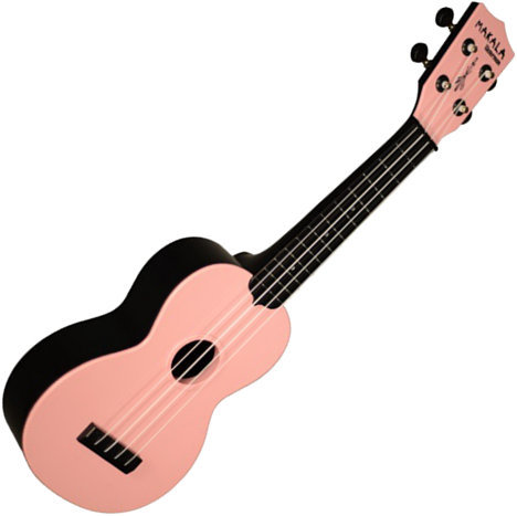 Sopránové ukulele Kala Makala Waterman Soprano Soft Pink