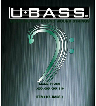 Strings for bass ukulele Kala Metal Round Wound - 1
