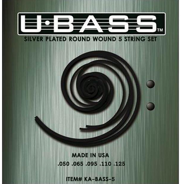 Strings for bass ukulele Kala Metal Round Wound
