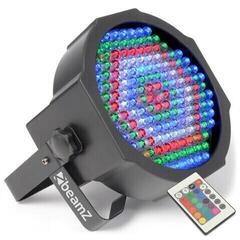 BeamZ LED FlatPAR Reflector with IR 154x 10 mm RGBW DMX