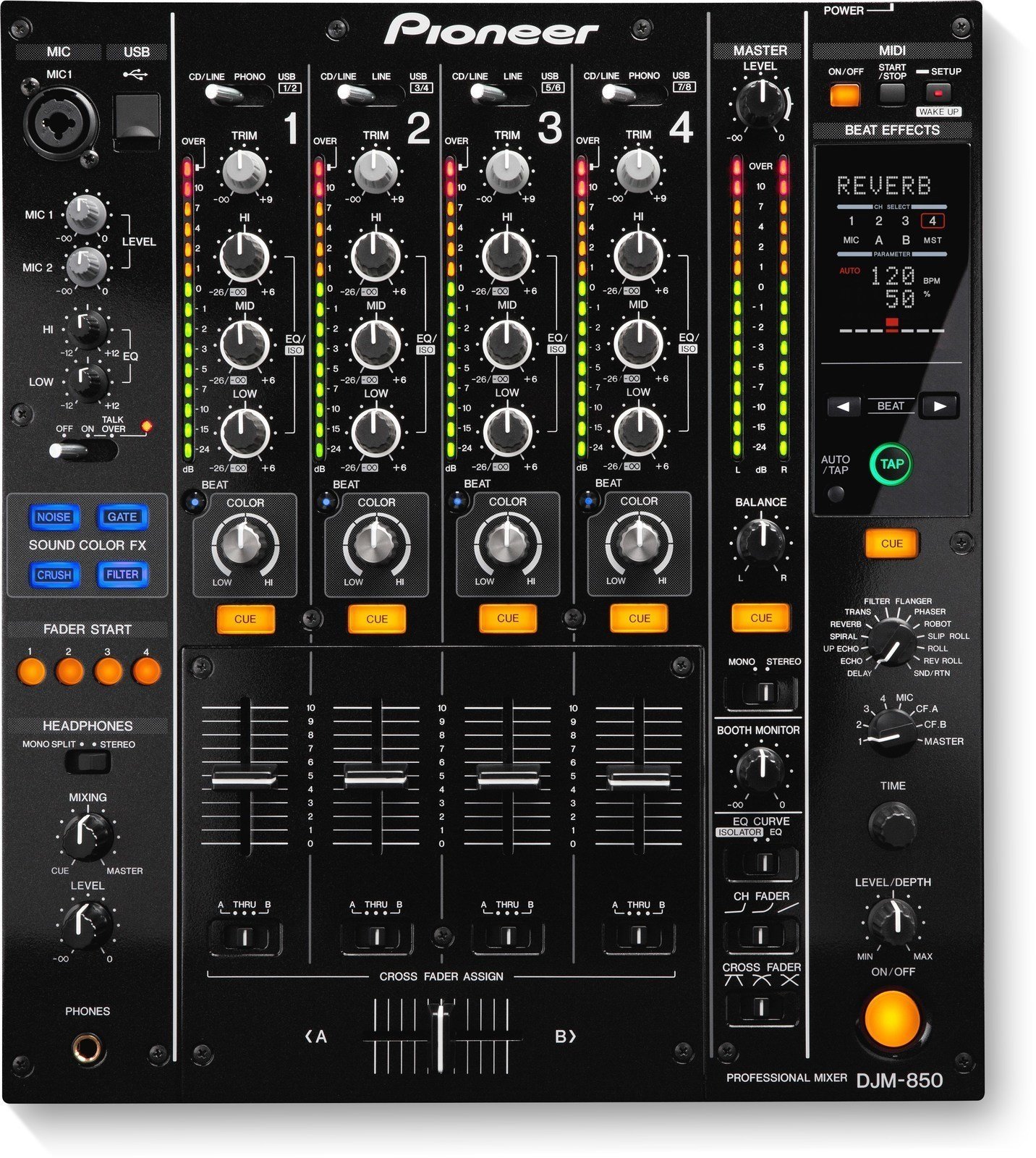 DJ-mengpaneel Pioneer Dj DJM-850K