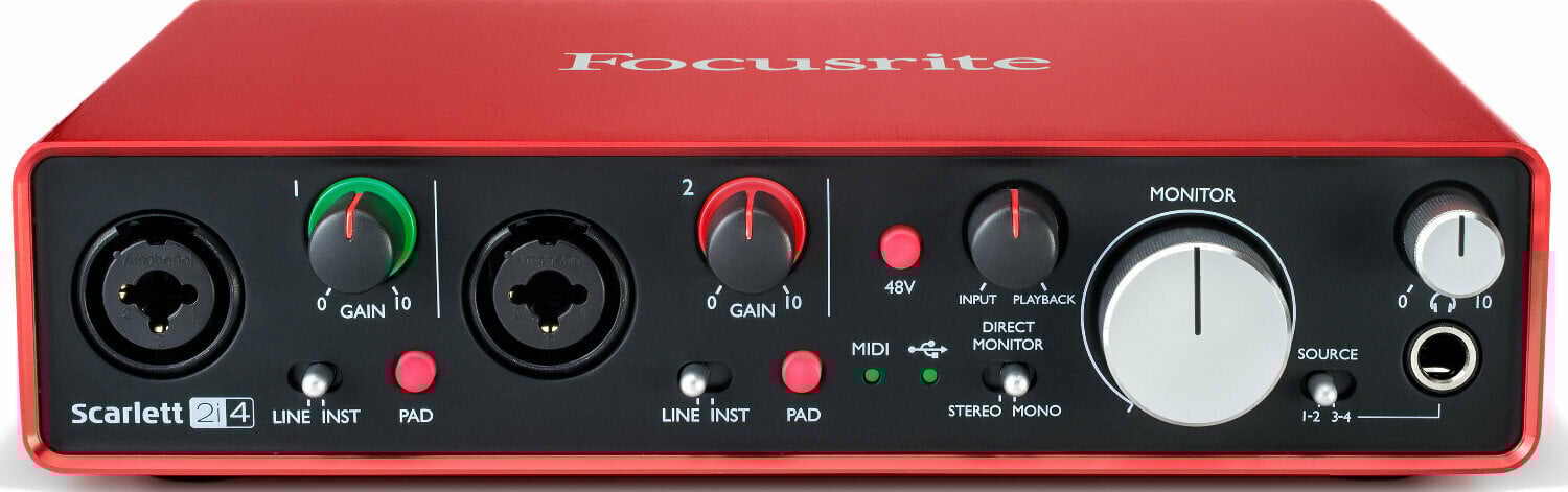 Focusrite Scarlett 2i4 2nd Generation - Muziker