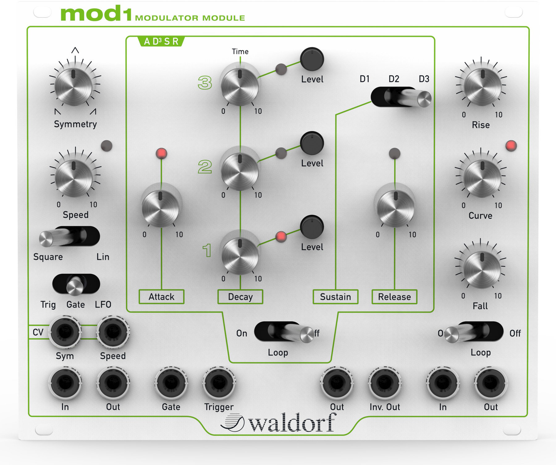 Moduł brzmieniowy Waldorf MOD1 Modulator Module