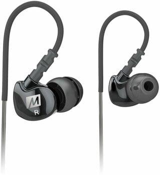 U-uho slušalice MEE audio M6 Memory Wire In-Ear Headphones Black - 1
