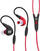 In-Ear-hovedtelefoner MEE audio M7P Secure-Fit Sports In-Ear Headphones with Mic Red
