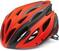 Cyklistická helma Briko Kiso Black/Red M Cyklistická helma