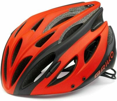 Cyklistická helma Briko Kiso Black/Red L Cyklistická helma - 1