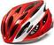 Cyklistická helma Briko Kiso Red White M Cyklistická helma