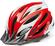 Briko Morgan Shiny White/Red L Каска за велосипед