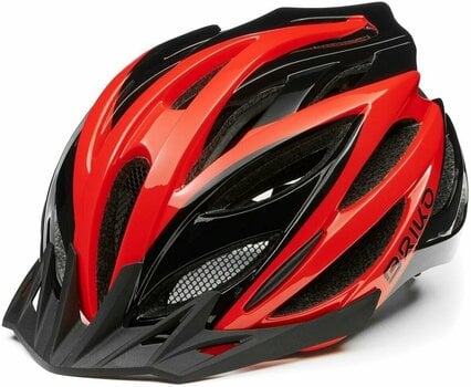 Cyklistická helma Briko Morgan Shiny Black/Red L Cyklistická helma - 1